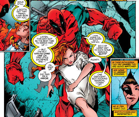 Siryn e deadpool 