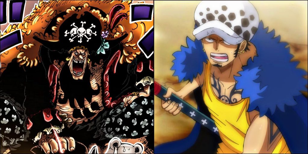 Law Vs Barba Negra One Piece